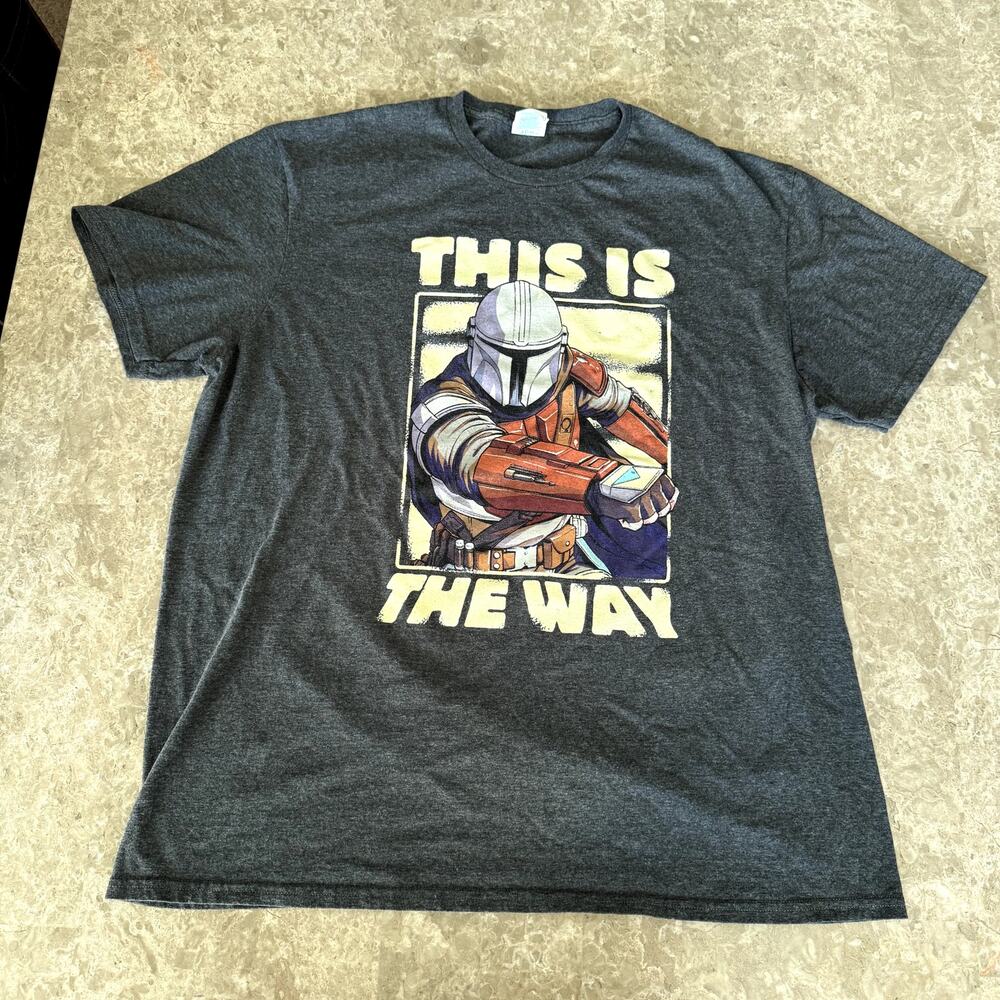 Star Wars The Mandalorian Graphic T-shirt XL